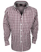 Antigua- Alliance Long Sleeve Button Down Shirt Maroon Size Large on sale Antigua- Alliance Long Sleeve Button Down Shirt Maroon Size Large on sale