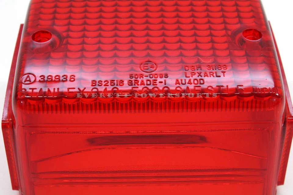 Nueva lente de lámpara de freno de luz trasera Suzuki 90-20 DR250 S DR350 S DR650 SE OEM#J40 Foto 4 de 4