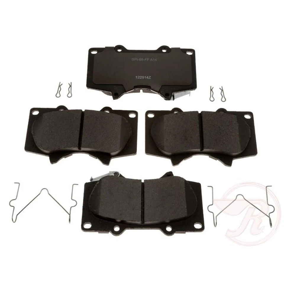 KIT-210513-1854 Raybestos Juego de 4 Ruedas Disco de Freno y Kits de Pastillas Delanteras y Traseras Foto 2 de 4