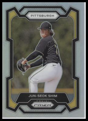 2024 Panini Prizm #290 Jun-Seok Shim Silver Prizm