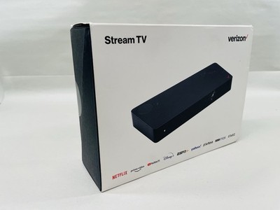 Verizon Stream TV Device (ASK-STI6220) 4K Black Brand New Sealed 