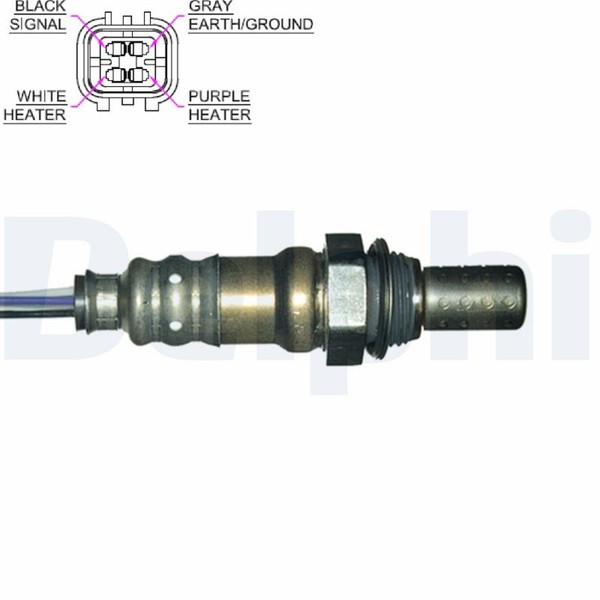 Delphi Lambdasonde Sensor Abgassteuerung ES20211-12B1 FüR Hyundai Sonata KIA GD-image