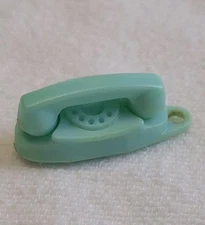 THE PRINCESS PHONE Keychain Its LITTLE Lovely ... 1959 Aqua Green Bell Inc