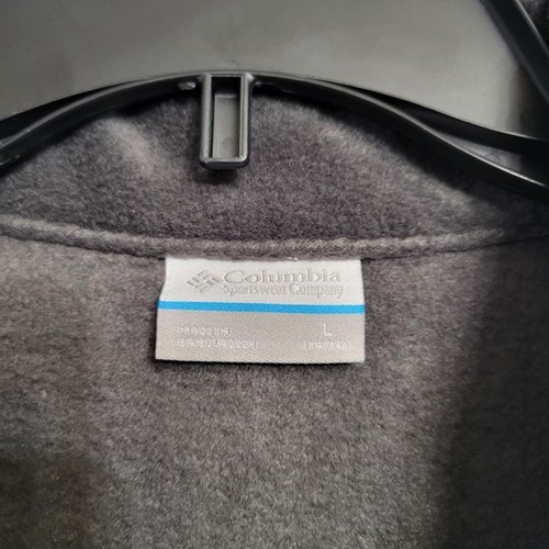 NWT Columbia Steens Mt II Fleece Full Zip Gray Maroon Youth Large 14/16 - Picture 11 of 11
