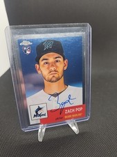 2022 Topps Chrome Zach Pop #41 (RC) #Cpa-zp Rookie Auto