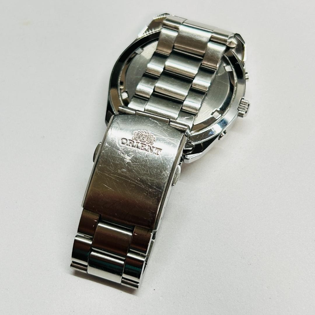 Working Orient ORIENT Chronograph Day Date Alarm … - image 5