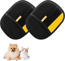 2-Pack Glove Cat Grooming Gloves Cat Hair Remover 2025 New Pet Dog Hair Remover
