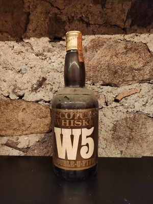 Double U Five W5 Scotch Whisky AIRD Blenders Blended 0, 75 Lt  43% 