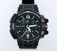 Watch CASIO Casio GW A1100 1A3JF G SHOCK GRAVITYMASTER BK Dial Solar Used