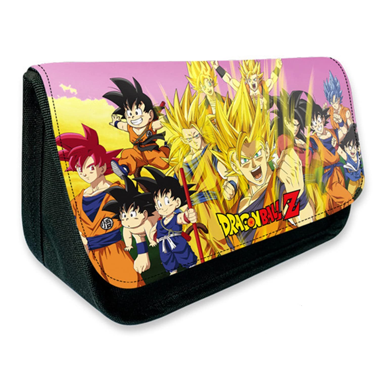 Trousse scolaire Dragon Ball double compartiment grand volume nylon