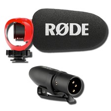 Rode VideoMicro II Mic w/ VXLR Pro 3.5mm to XLR Adapter