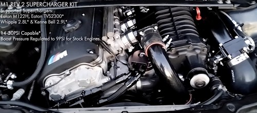 M1 K.C. Supercharger Kit BMW M50 M52 M54 S50 S52 S54 for Eaton M122H & TVS2350 - Picture 6 of 24