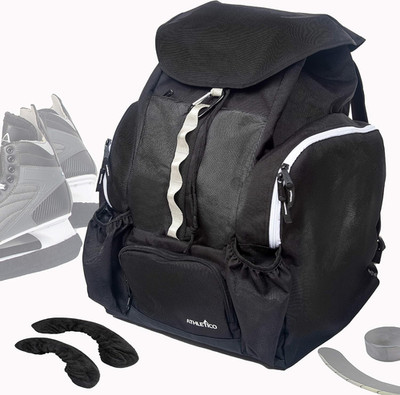Large Hockey Backpack for Gear & Skates - Perfect for Players on the Go!