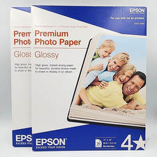 Epson 11x14 Glossy Photo Paper 68 lb - S041466 - Sheets 20 New  8 Open Box