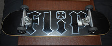 FLIP 2003 HELL ON WHEELS & LOGO OLD SCHOOL TYPE SKATEBOARD (SH)