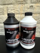2 Pack OEM Genuine Toyota DOT 3 Brake Fluid 12 fl. oz. 00475-1BF03