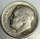1950-S Roosevelt Dime Circulated Condition 90% Silver Better Date US Coin- 3502