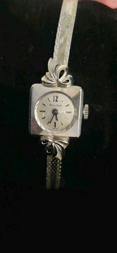 Schöne glänzende, Vintage 1968 Bulova First Lady "H" Uhr (ungetestet) - Bild 18 von 20