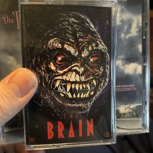 The Brain Soundtrack Score Cassette Blue Color New Sealed Terror Vision Zaza