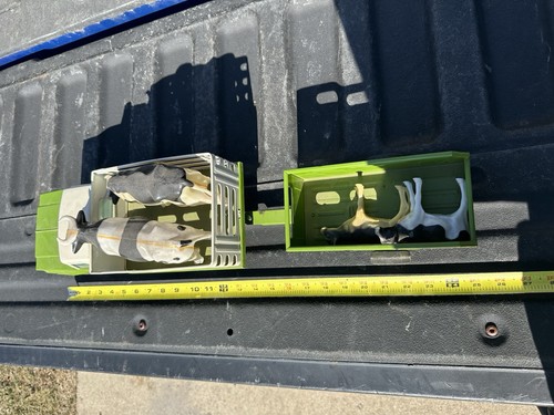 Vintage 1979 Nylint Farm Set Chevrolet Pickup Truck Livestock Trailer 6860 Toy - Picture 7 of 20