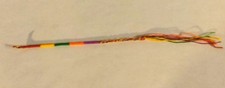 Rainbow Friendship Bracelet Multicolor String Boho Hippie