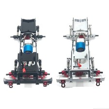 Per MN 1/12 D90 D91 D96 MN98 MN99S RC Auto Lega Kit Completo Aggiornato Telaio Copertura