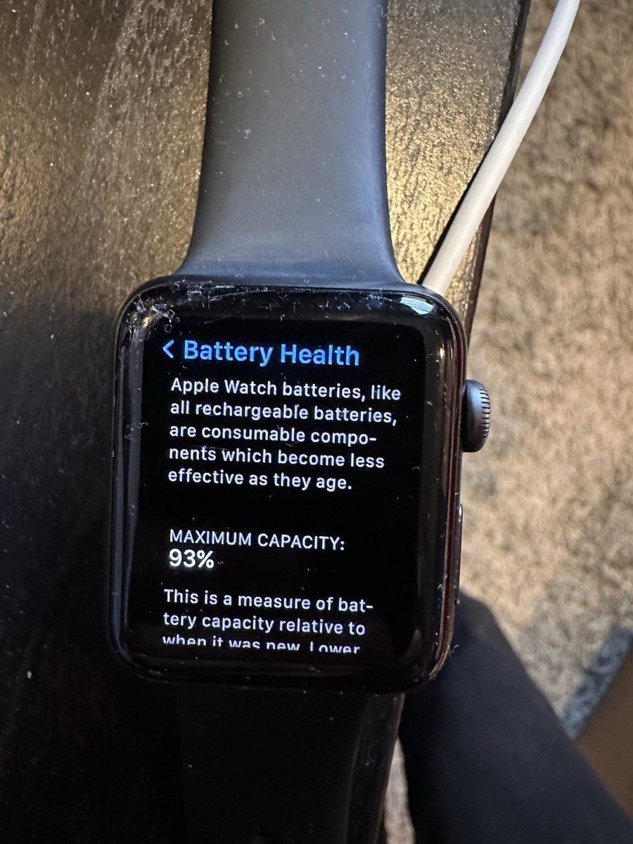 Apple Watch Series 3, 42mm, Space Gray | eBay