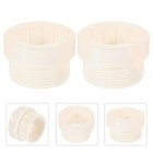  2 Pcs Umbrella Rod Stabilizer Adapter Parasol Hole Pole Threaded