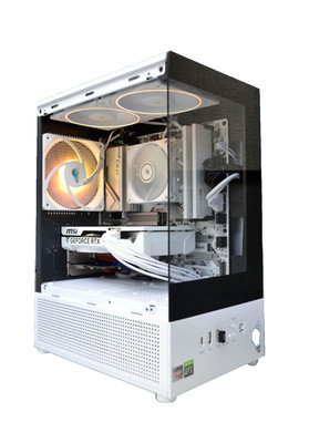 ALL WHITE GAMING PC / RTX 5060 Ti / 32GB RAM / Ryzen 7 5700X / 1TB SSD / WIN 11