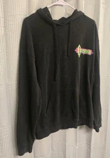 Large Castlevania Retro Logo Hoodie Pullover Sweatshirt Konami ThinkGeek