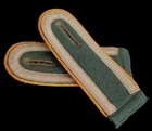 WWII WW2 German Military Police MP NCO Shoulder Strap Insignia - Feldgendarmerie
