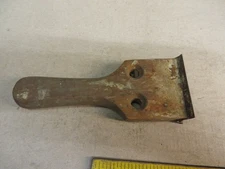 VINTAGE PAINT SCRAPER DOUBLE EDGE BLADE MARKED " No. 10 WOOD SCRAPER"