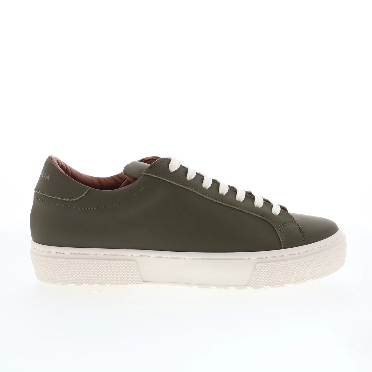 AQUATALIA Tan Leather Low Top Sneakers Mens 12 Lace Up Casual Men main image 3