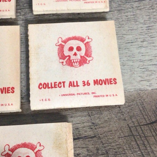 Lot of 5 Universal Pictures 1963 Topps Monster Flip Books - Picture 11 of 17