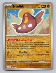 Stunfisk 112/197 Obsidian Flames