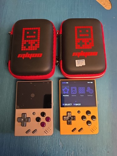 Original MIYOO MINI, Onion OS Samsung 128GB SD Plug &Play Retro Gaming Handheld - Picture 2 of 3