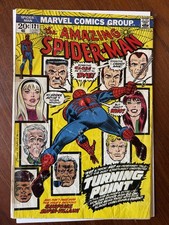 1973 Amazing Spider-Man 121 Key Issue Death Gwen Stacy Complete