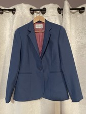 Levi's pastel blue blazer with satin lining. Size 10. Vintage from the 70s.