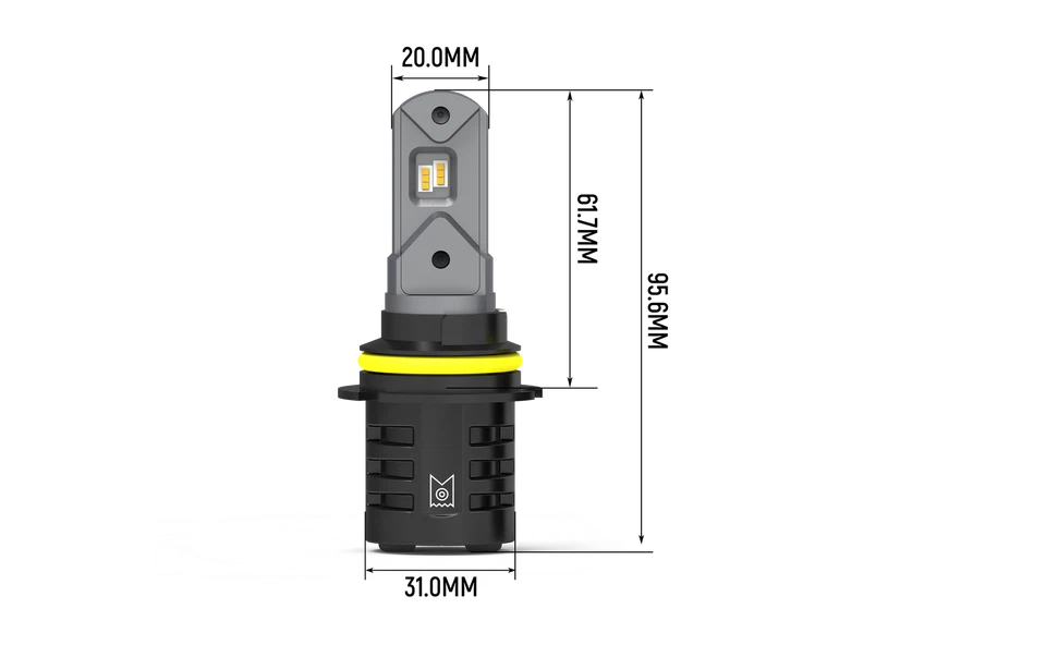 ARC Lighting Tiny Monster Concept Series 9007 Kit de bombillas de faros LED PAR 21971 Foto 4 de 4