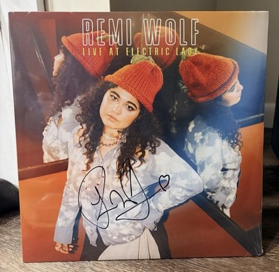 PRESALE July 31 Autographed Signed Remi Wolf Live at the Electric Lady Vinyl LP