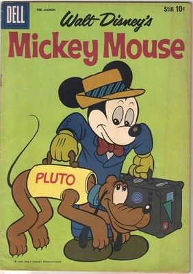 Walt Disney's Mickey Mouse Comic Book #64 Dell Comics 1959 FINE