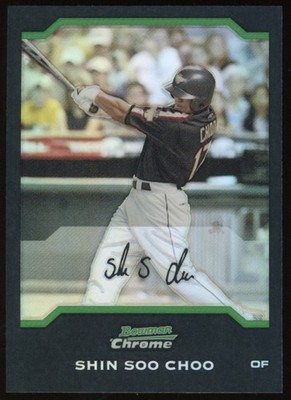 2004 Bowman Draft Picks & Prospects - Chrome Shin-Soo Choo #BDP140 Refractor