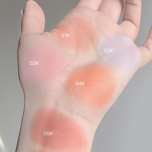 Blush Cream With Air Cushion Powder Blusher Matte Highlight Long-lasting ^ - Picture 13 of 19