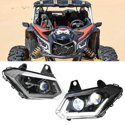 LED Scheinwerfer DRL Für Can Am Maverick X3 Max XDS XRS R Turbo DPS 2017-2025