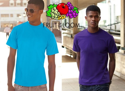 STOCK 100 pezzi T-shirt FRUIT OF THE LOOM maglietta gr 165 27 COLORI UOMO #  | eBay