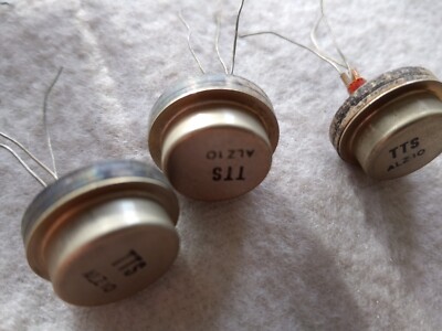 3x Transistor PNP Germanium ALZ10 historisch NOS Marke kein China   78