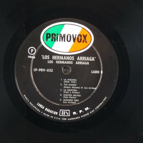 Los Hermanos Arriaga (Primovox – LP-PRV-032) - Picture 3 of 4