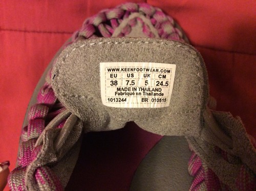 Keen Women’s Multicolored Cord Woven Outdoor anatomical footbed Shoes Sz 7.5 - Foto 2 di 3