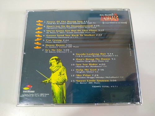 Eric Burdon and The Animals 13 Grandes exitos - Originals CD - Picture 2 of 3