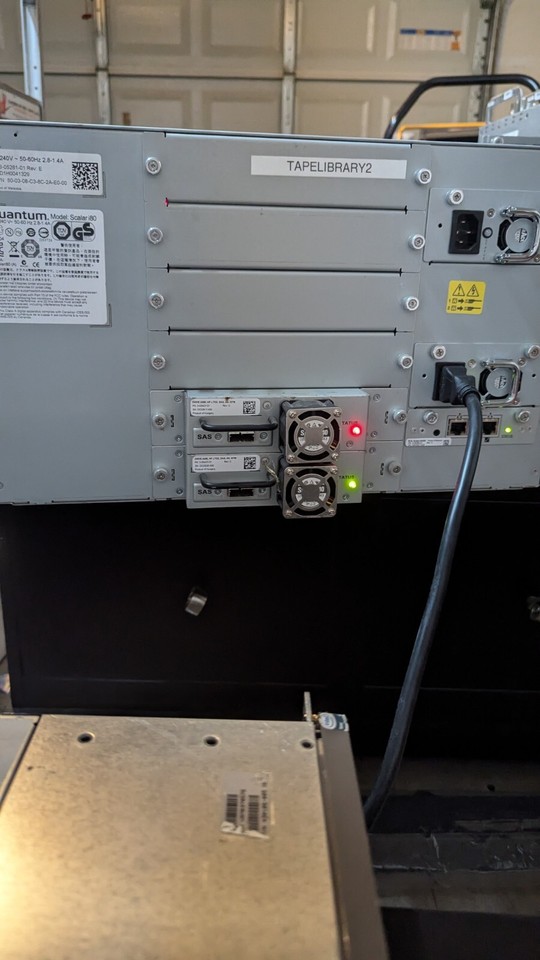 QUANTUM SCALAR i80 Tape Library PN 30528101 eBay